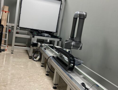 Dark room illumination measuring Collaborative Robot